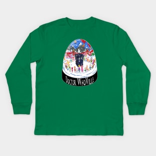 Doctor WhoVille Kids Long Sleeve T-Shirt